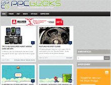 Tablet Screenshot of ppcgeeks.com